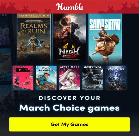 March 2024 Humble Choice 